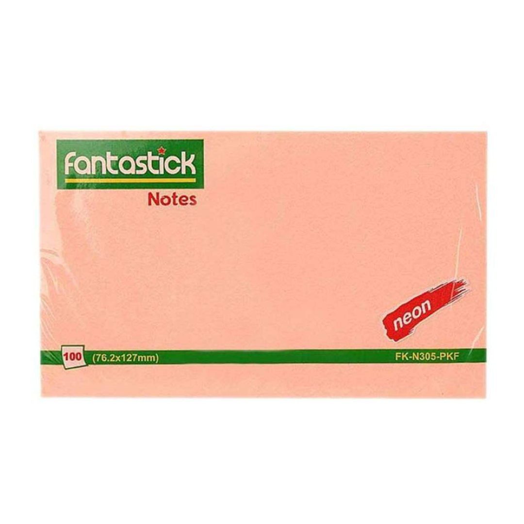 Fantastick Stick Notes 3x5" Fluor.Pink FK-N305-PKF